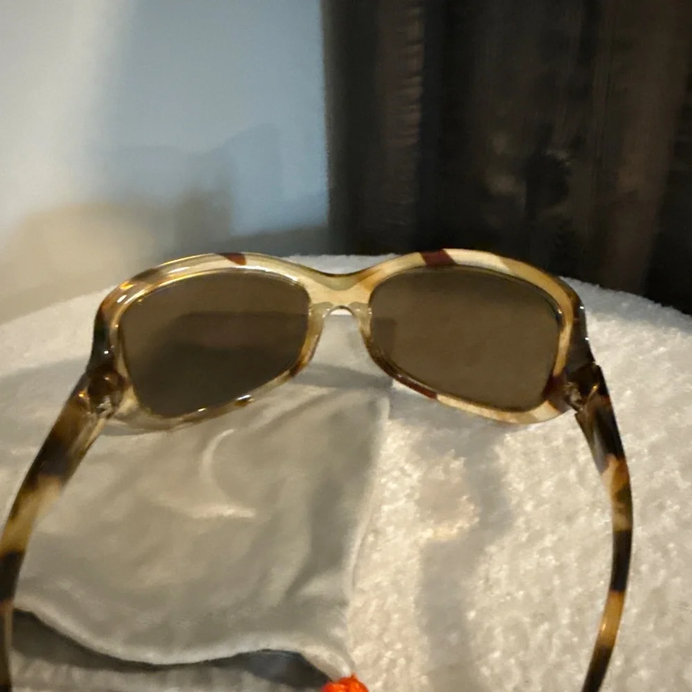 SPY Tortoiseshell Frame Sunglasses with Brown Lenses